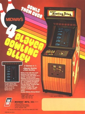 4-Player Bowling Alley